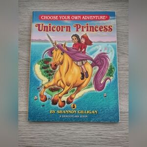 4/$20 Choose Your Own Adventure Book Unicorn Princess By Shannon Gilligan